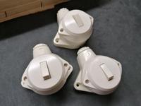 Bakelit Schalter Lichtschalter alt retro Steckdose Wipp weiss Sachsen-Anhalt - Billroda Vorschau