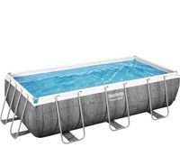 Pool Bestway 404 x 201 x 100 cm Rattanoptik mit Sandfilteranlage Nordrhein-Westfalen - Hennef (Sieg) Vorschau