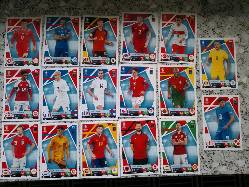 Topps Match Attax Karten in Nettetal