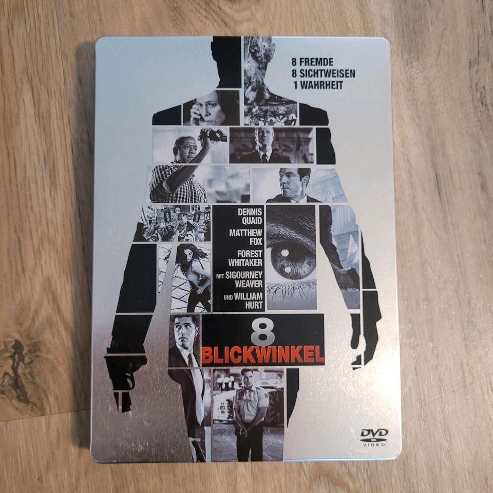 8 Blickwinkel Steelbook DVD in Hamburg