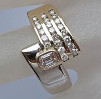 0.82 Ct Brillanten 750 18kt Gold Ring Brillant Diamant ♦️♦️ 8379 Bayern - Lichtenberg (Oberfranken) Vorschau