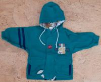 Kinder Jacke mit Kapuze grün Gr. 80 pebble Nordrhein-Westfalen - Paderborn Vorschau
