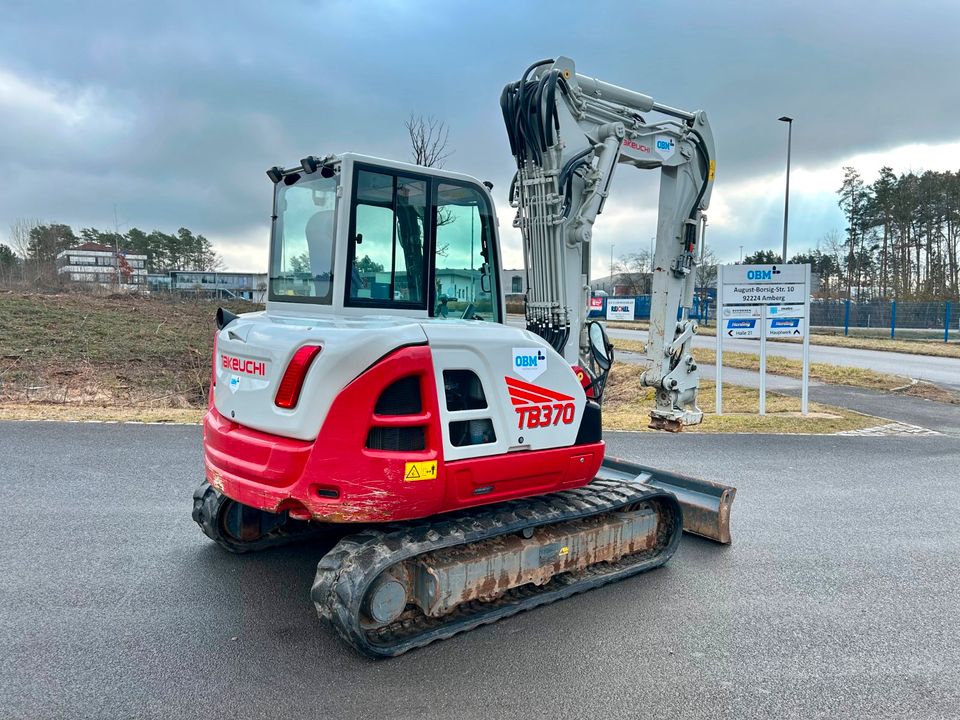 Takeuchi TB 370 CV V5 7t Minibagger Verstellausleger Taklock in Amberg