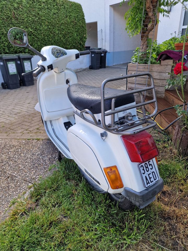 Vespa PK 50 XL 2 PK50 XL2 weiß/Creme Roller in Karlsruhe