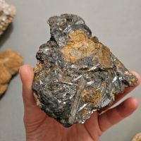 Antimonite Mineralien Edelsteine Sammeln Steine silberglanz Nordrhein-Westfalen - Kerpen Vorschau