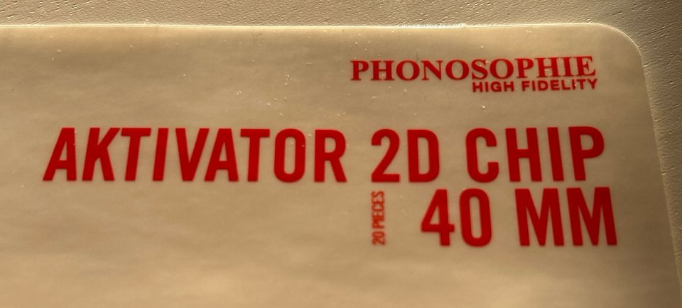 Phonosophie >  Aktivator 2D Chips <  Aktivator Chip ø 40 mm, klar in Lüdenscheid