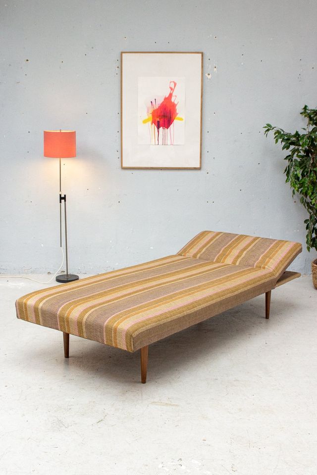 Liege Schlafsofa Vintage Midcentury 60er Retro Daybed Couch in Köln