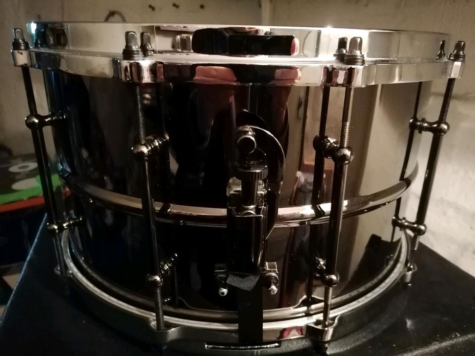 Worldmax 14x8 Messing Brass Snare mit Diecast Hoops in Bremen