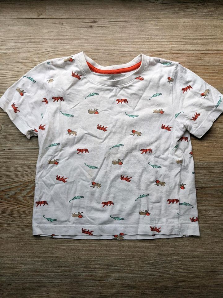 T Shirt Löwe Krokodil Esel 92 98 topolino Ernstings Family in Weißwasser