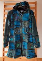 NEPAL Patchwork Winter FLEECE Hippie MANTEL Zipfelkapuze XXXL Schleswig-Holstein - Nusse Vorschau