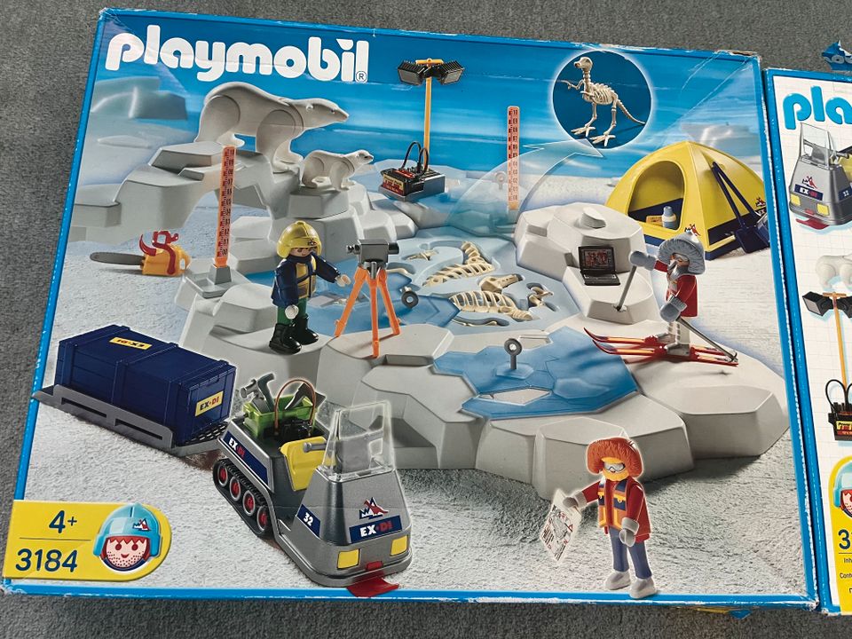 Playmobil 3184 Eiswelt mit Dinosaurierfund in Augustusburg