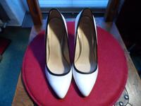 Klassische High Heels White/Black Saarland - Sulzbach (Saar) Vorschau