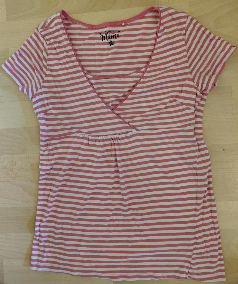 3 Umstandsshirts/ Stillshirts kurzarm von Gina Mama Größe 42 in Schwerin