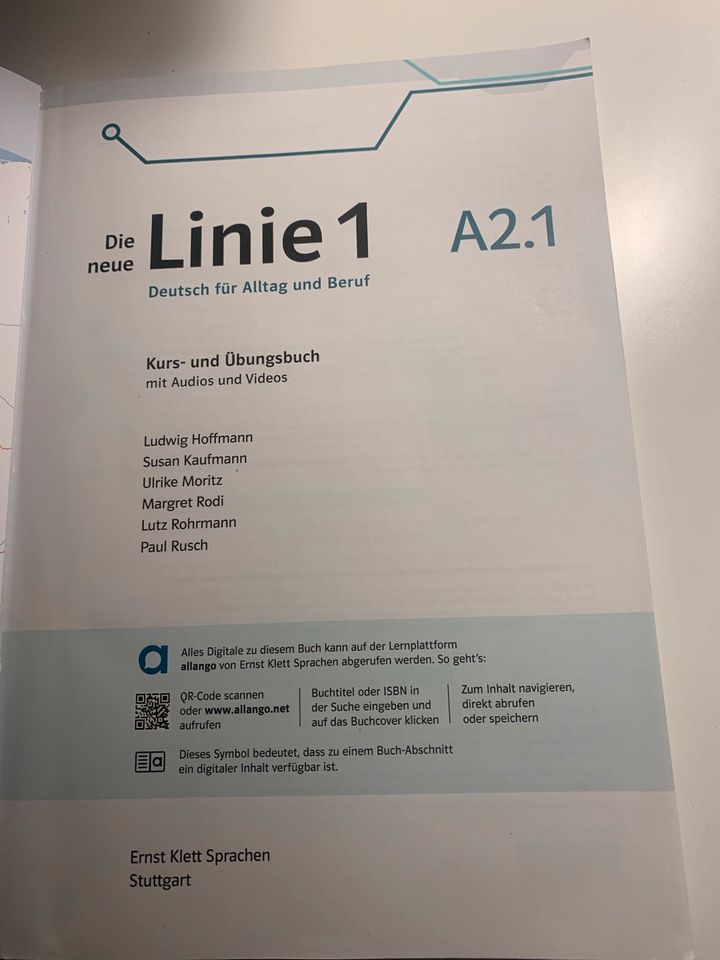 Die nwue Linie 1 A2.1 in München