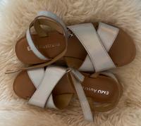Schuhe Sandalen weiß/silber EMU Leder Essen - Essen-Ruhrhalbinsel Vorschau