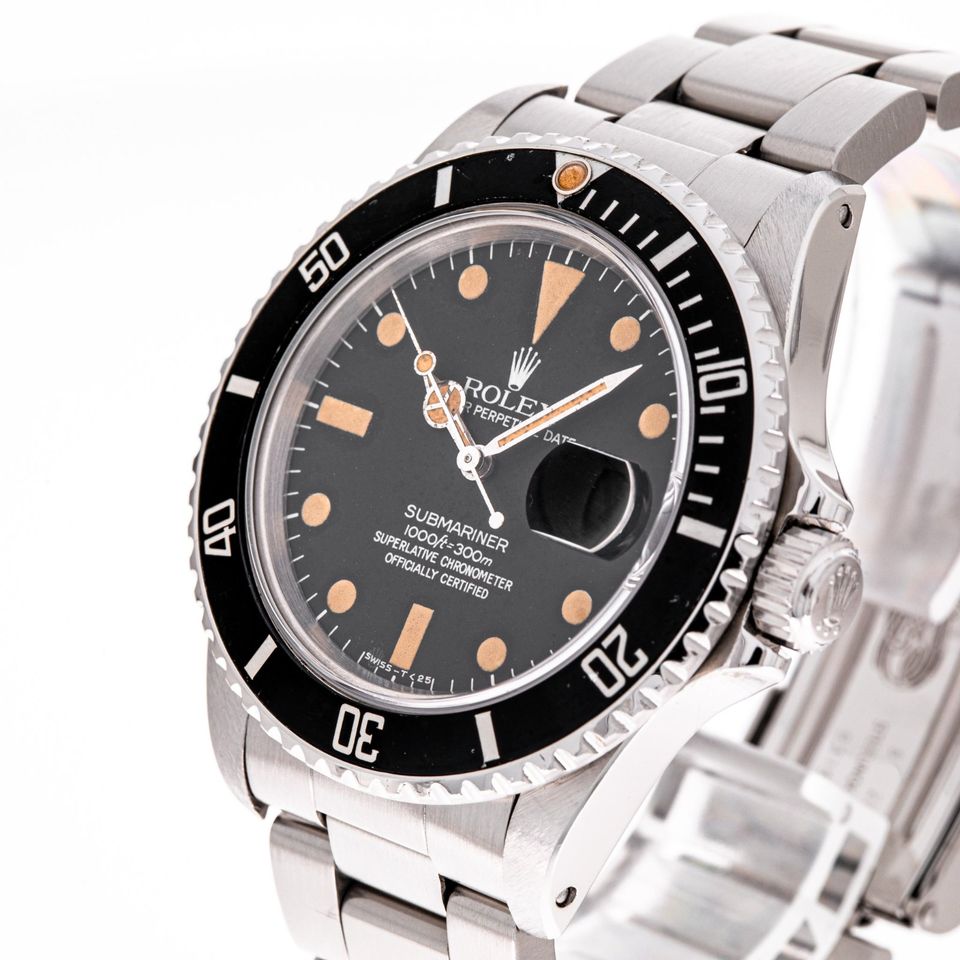 Rolex Submariner Date 40 Tritium 16800 1A Zustand Vintage in Hannover