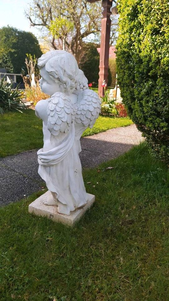 Gartenfigur Steinfigur Putte, nur Abholung in Fuchstal