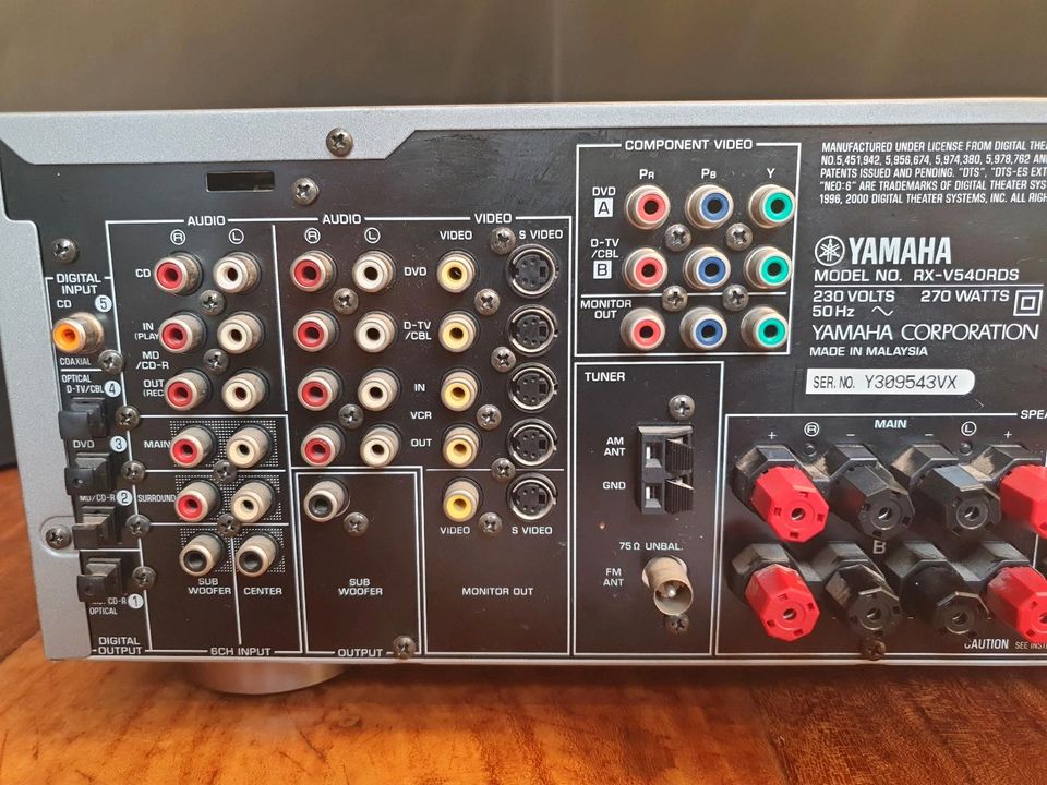 Yamaha AV Receiver RX-V540RDS Cinema DSP digital. Wie Neu! in Köln