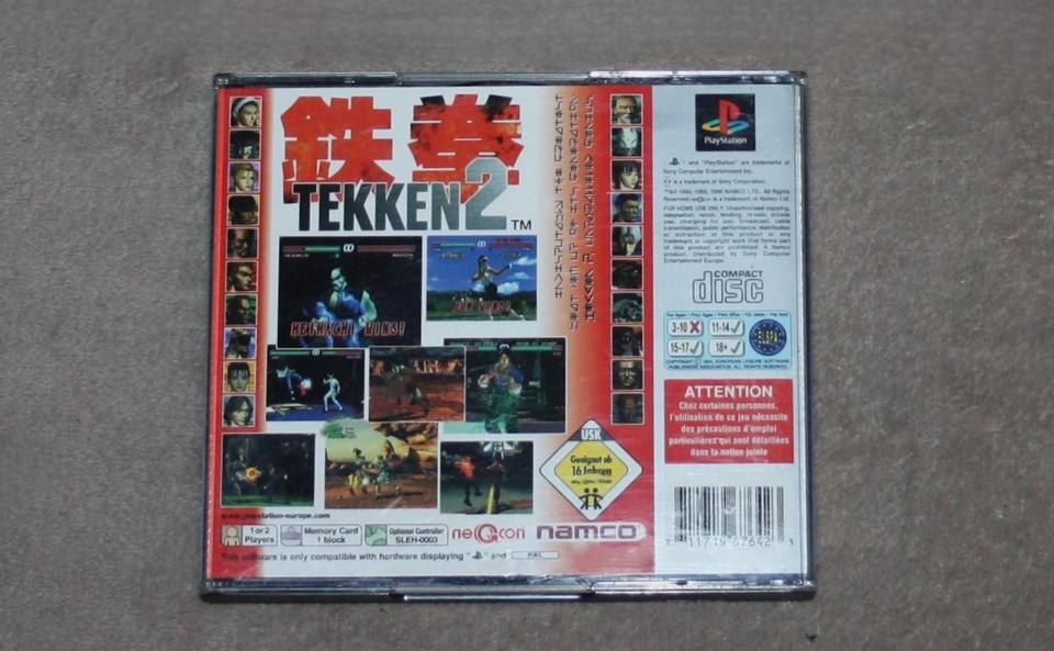 Playstation 1 PS1 /Silent Bomber / TEKKEN 2/ EXXHUMED in Flensburg