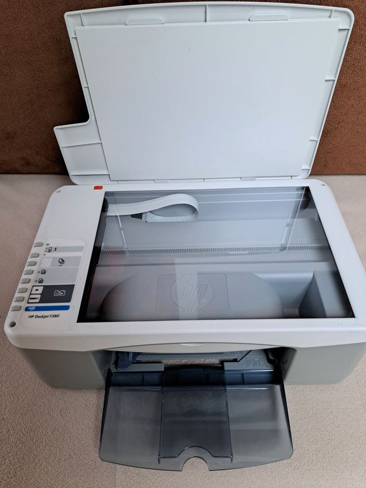 HP Farbdrucker all-in-one Deskjet F380, Tintenstrahldrucker, Scan in Pürgen