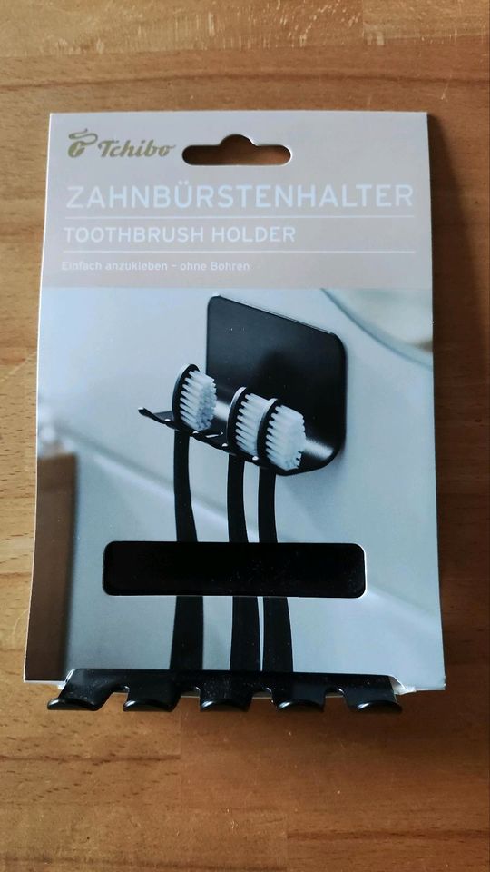 Zahnbürstenhalter schwarz Neu OVP TCM in Bielefeld