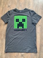 Name it Minecraft T Shirt grau grün 158-164 Innenstadt - Poll Vorschau