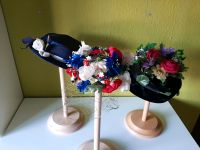 3 Hüte Kopfbedeckung Netz Blumen Flowerhat Vintage USA Rheinland-Pfalz - Idar-Oberstein Vorschau