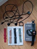 Fitbit Versa 3 Smartwatch+GPS inkl. Zubehör Nordrhein-Westfalen - Leverkusen Vorschau