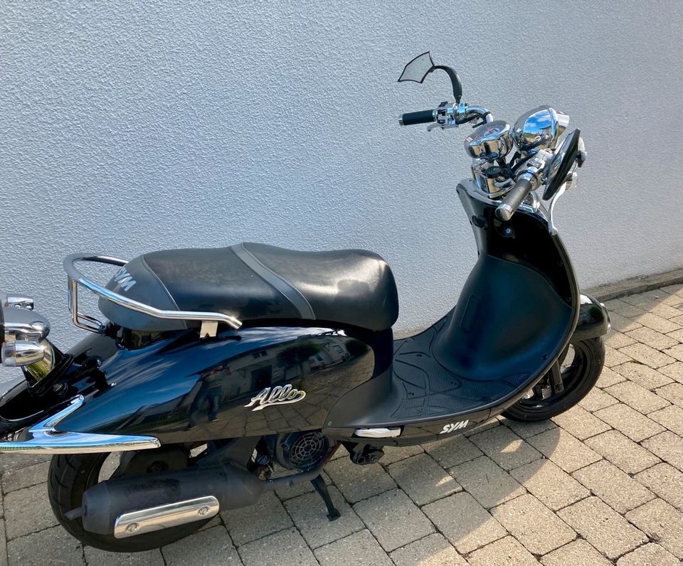 Retro Roller 125 ccm Sym Allo gepflegt in Kempten