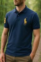 Ralph Lauren Polo Shirt Big Pony | XL | Navy Blau | Vintage Y2K Nordrhein-Westfalen - Nettetal Vorschau