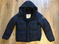 neuwertig Abercrombie & Fitch Winterjacke Jacke dunkelblau XL XXL Düsseldorf - Lörick Vorschau