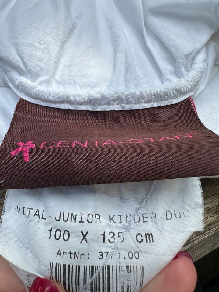 Centa Star hochwertige Junior Bettwaren Decke und Flachkissen in Dresden