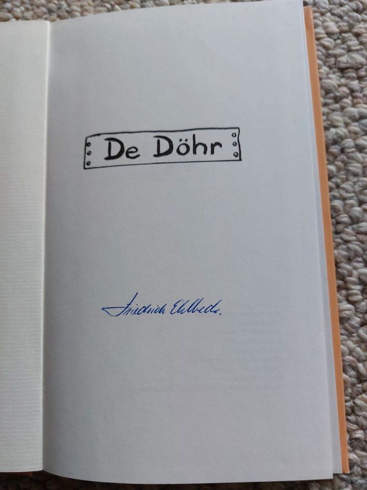 Buch und LP:  De Döhr, Plattdeutsche Geschichten v. Fidi Ehlbeck in Rotenburg (Wümme)