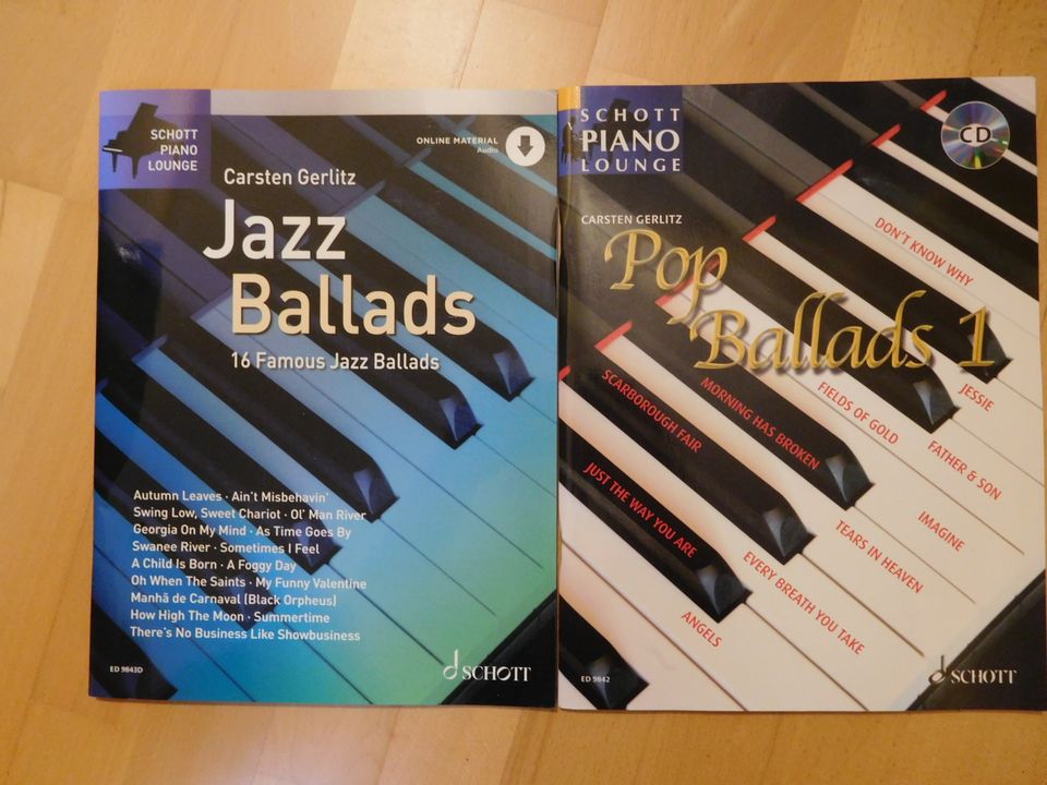 Jazz und Pop Ballads Klavier Piano Noten - NEU in Idar-Oberstein