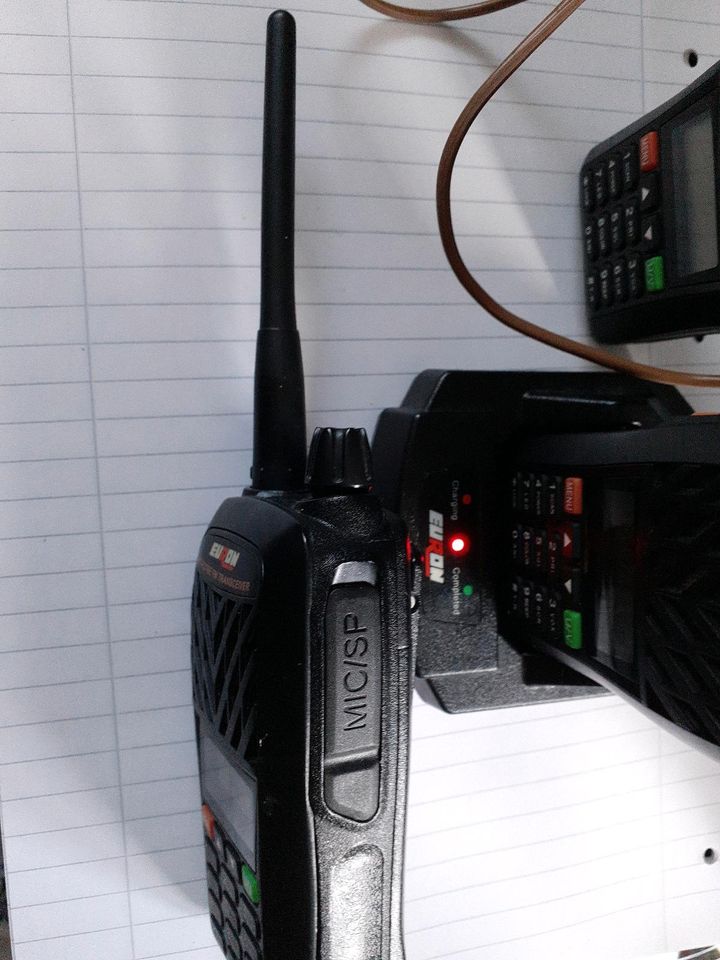 3x EURON HT-R270E FM Transceiver UHF VHF Dualband PMR Freenet in Porta Westfalica