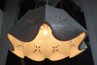 Landhausstil Keramik Leuchte Pendelleuchte Lampe weiss 60-70er Baden-Württemberg - Langenargen Vorschau