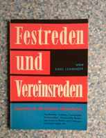 Festreden und Vereinsreden - Karl Lehnhoff Kreis Ostholstein - Grömitz Vorschau