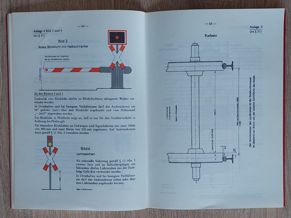 Eisenbahn-Bau- und Betriebsordnung DB DV 300, 1967 Ausgabe ´77 in Neuburg a.d. Donau