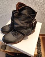 Stiefelette Mjus grau Echt Leder Gr 42 Neu! Bayern - Amberg Vorschau