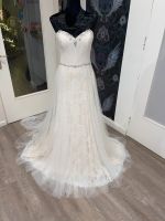 Brautkleid Abendkleid neu gr 38 Glitzer Spitze Ivory Dithmarschen - Wesselburen Vorschau