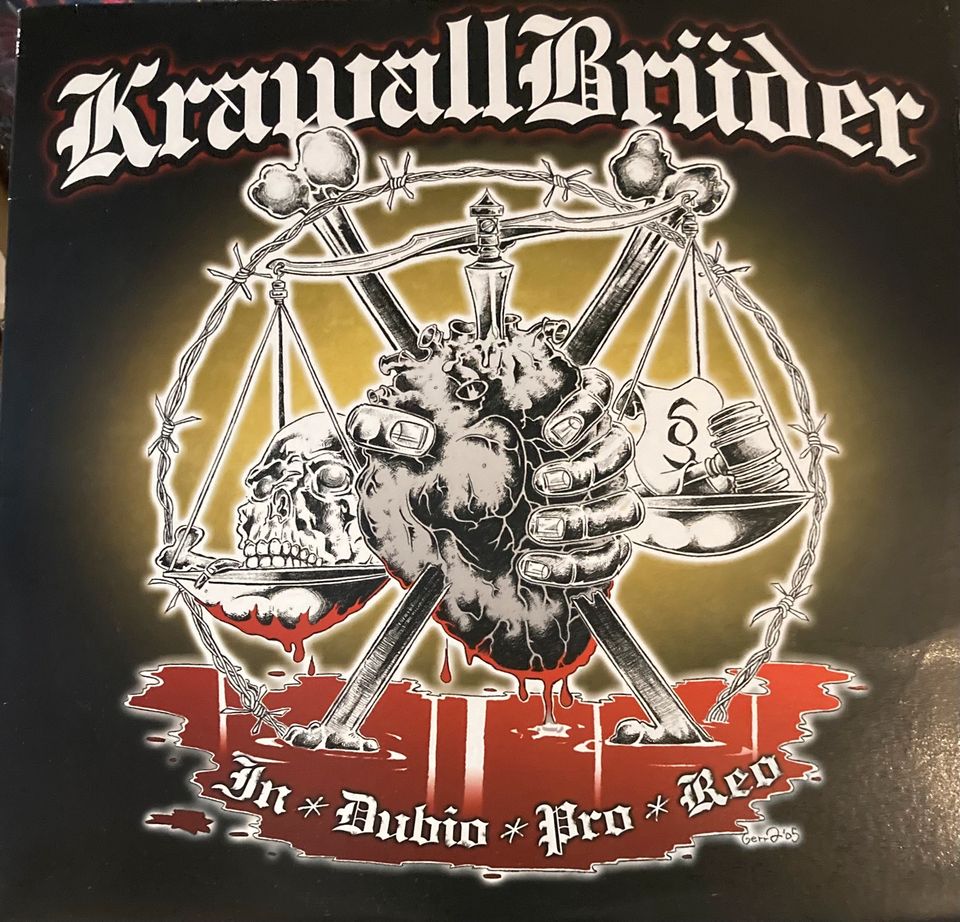 Krawallbrüder In Dubio Pro Reo Picture Disc 12“ LP Vinyl + 7“ in Westerstede