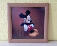 Mickey Mouse - Bild im Holzrahmen - 40 x 40 cm Schleswig-Holstein - Glückstadt Vorschau