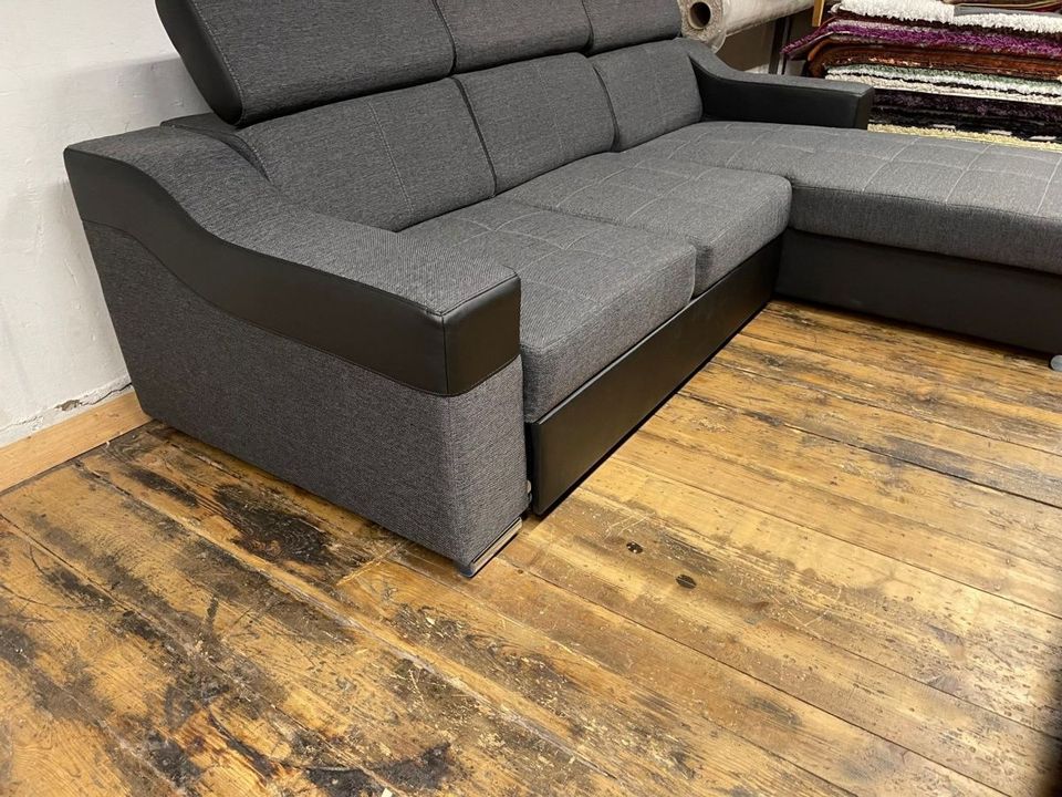 Ecksofa mit Bettfunktion & Bettkasten (245x180 cm)✅ neu ✅ sofort in Hamburg