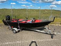 Aluminiumboot mit Außenborder Yamaha + Bootstrailer + Fischfinder Bad Doberan - Landkreis - Ziesendorf Vorschau