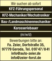 Mitarbeiter m/w/d -  FLEXIBLE ARBEITSZEITEN Bayern - Geroda Vorschau