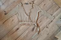 Mexx  Damen Wickeljacke , Wickeloberteil Gr.M, beige- gold Rheinland-Pfalz - Flammersfeld Vorschau
