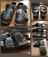 Genuins Padua Coco Silber Gr. 36 Pantoletten Sandalen Nordrhein-Westfalen - Düren Vorschau