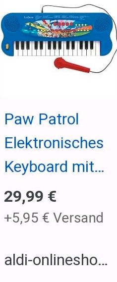 Paw Patrol Keyboard in Hagen