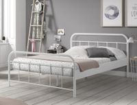 Metallbett BOSTON Bett Gestell weiß 1,40 x 2,00 Meter NP 329€ Hessen - Michelstadt Vorschau