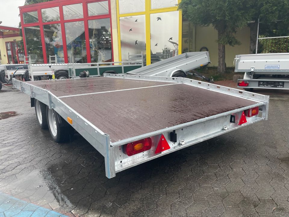 Profi Autotransporter niedriger Auffahrwinkel 405x201 cm 2700 Kg in Mülheim-Kärlich